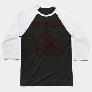 Everest base camp Baseball T-Shirt